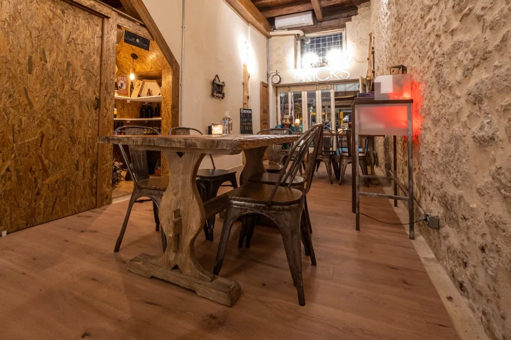 Bricks Beer House Cozy Seating Area